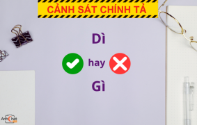 Dì hay gì viết đúng? Phân biệt và cách dùng trong Tiếng Việt