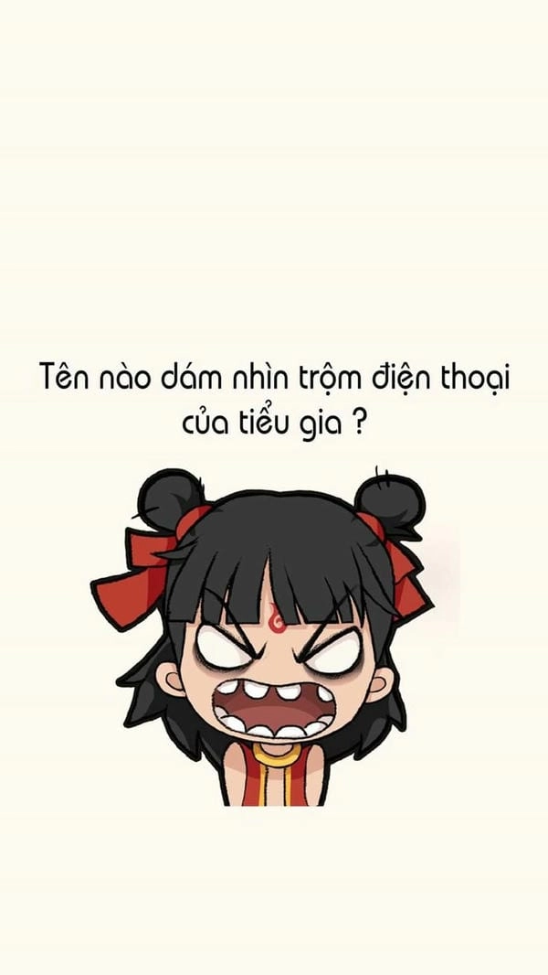 Ảnh hình nền điện thoại troll mở khóa thú vị