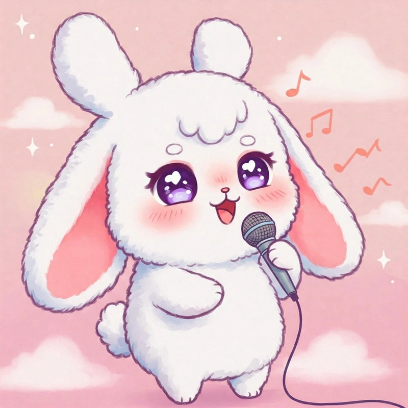 Hình ảnh chibi thỏ dễ thương