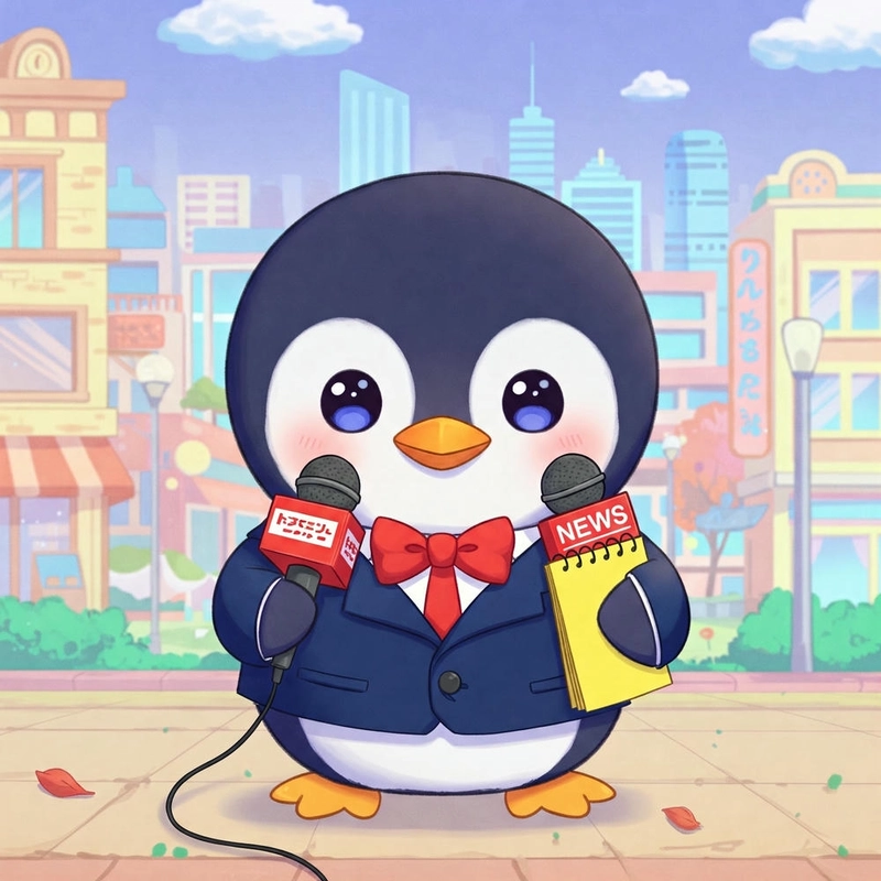 hình chim cánh cụt chibi cute