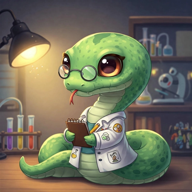 rắn chibi vui nhộn