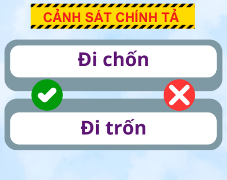 Hướng dẫn phân biệt “đi chốn hay đi trốn” trong tiếng Việt