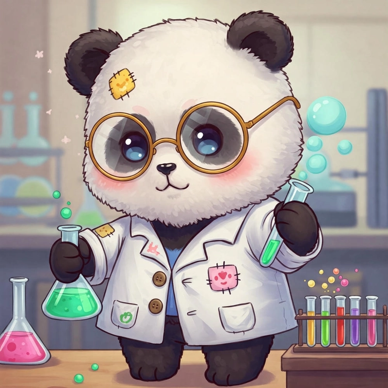Chibi panda dễ thương