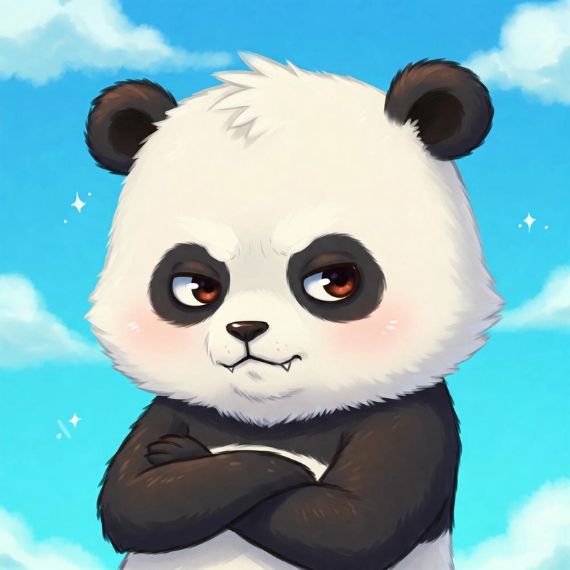Hình ảnh chibi panda