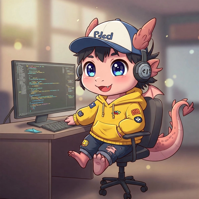 Ảnh rồng chibi cute đáng yêu