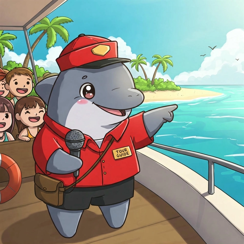 Chibi cá heo dễ thương