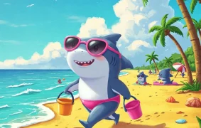 TOP 110+ hình cá mập chibi cute đầy màu sắc dễ thương nhất