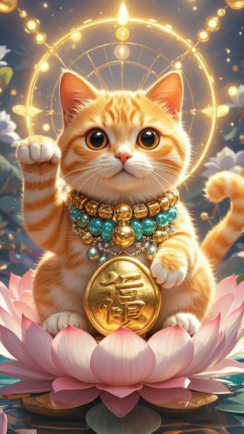 Hình nền điện thoại may mắn tài lộc