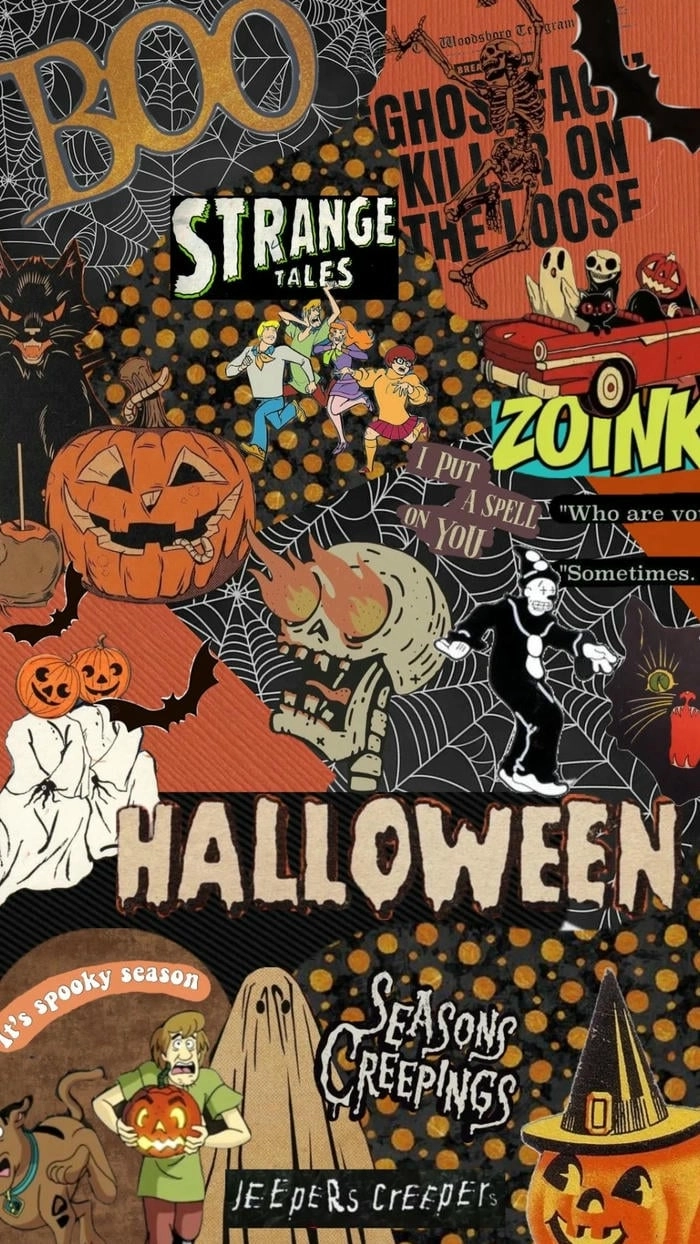 Hình nền Halloween siêu cute cho di động