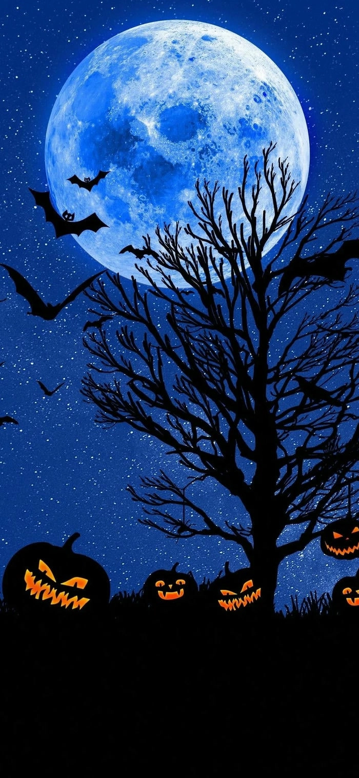 Hình nền Halloween dễ thương
