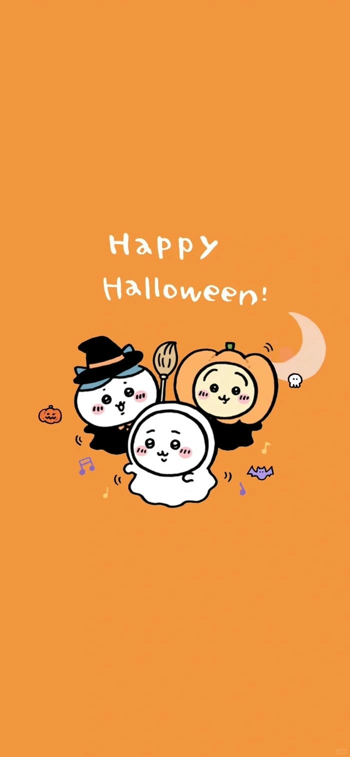 Hình nền Halloween cute dành cho điện thoại