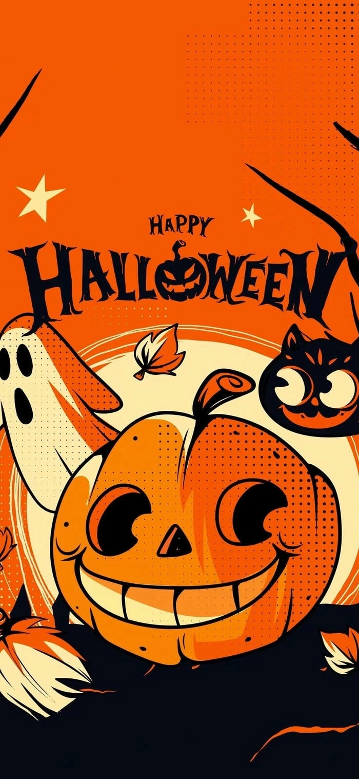 Ảnh nền Halloween dễ thương
