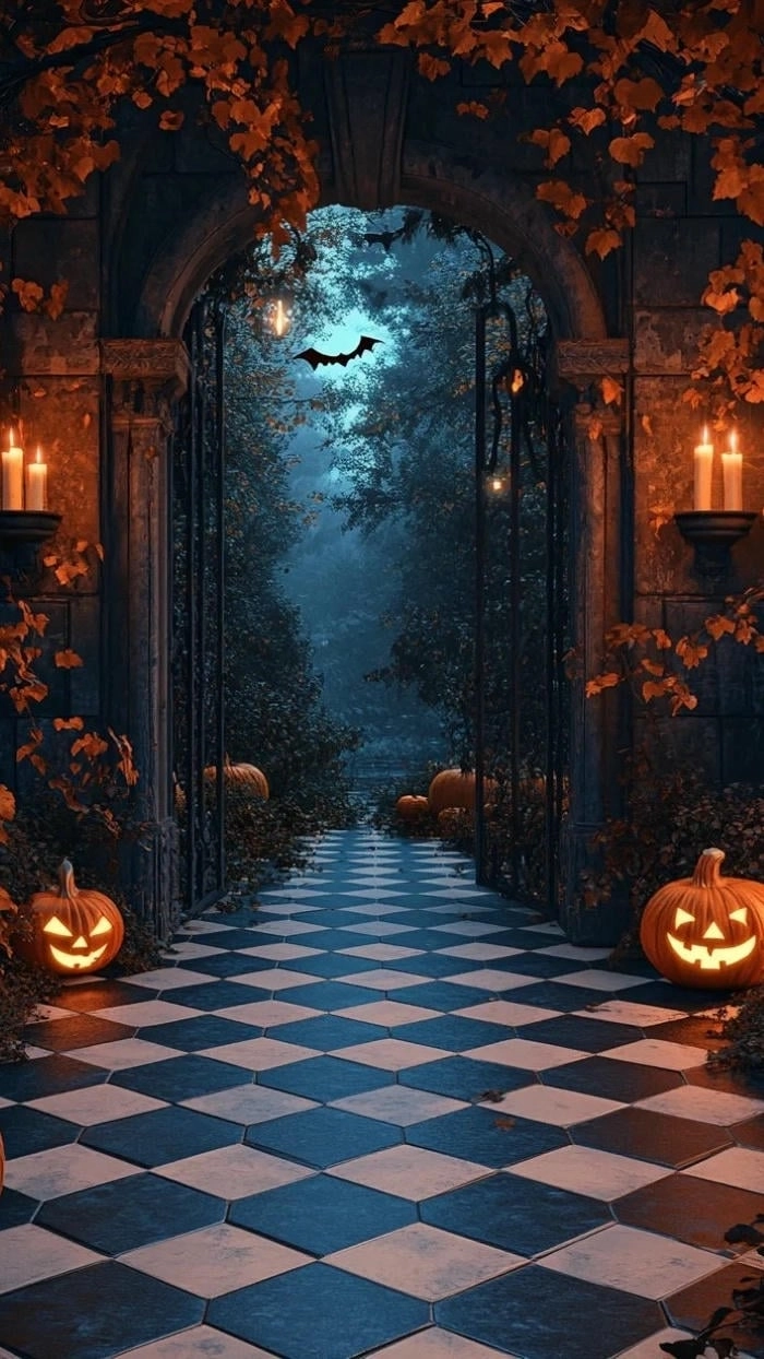 Hình nền Halloween cute ngộ nghĩnh