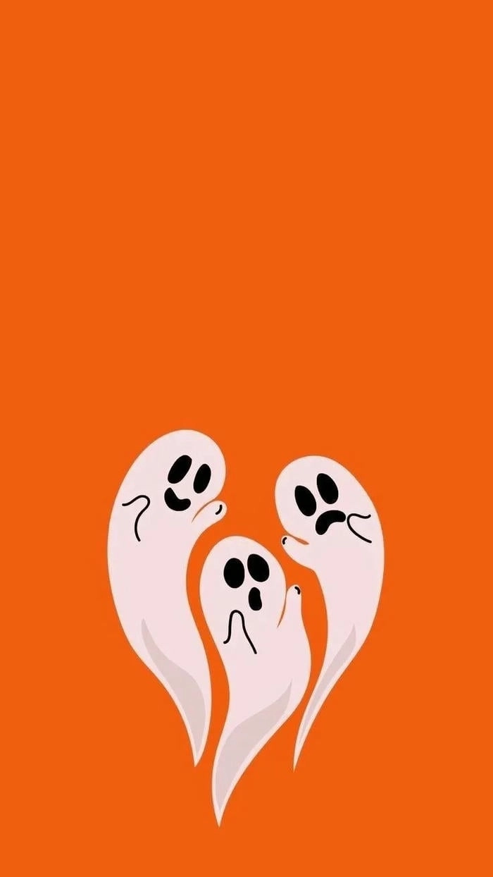 Hình nền Halloween hoạt hình dễ thương