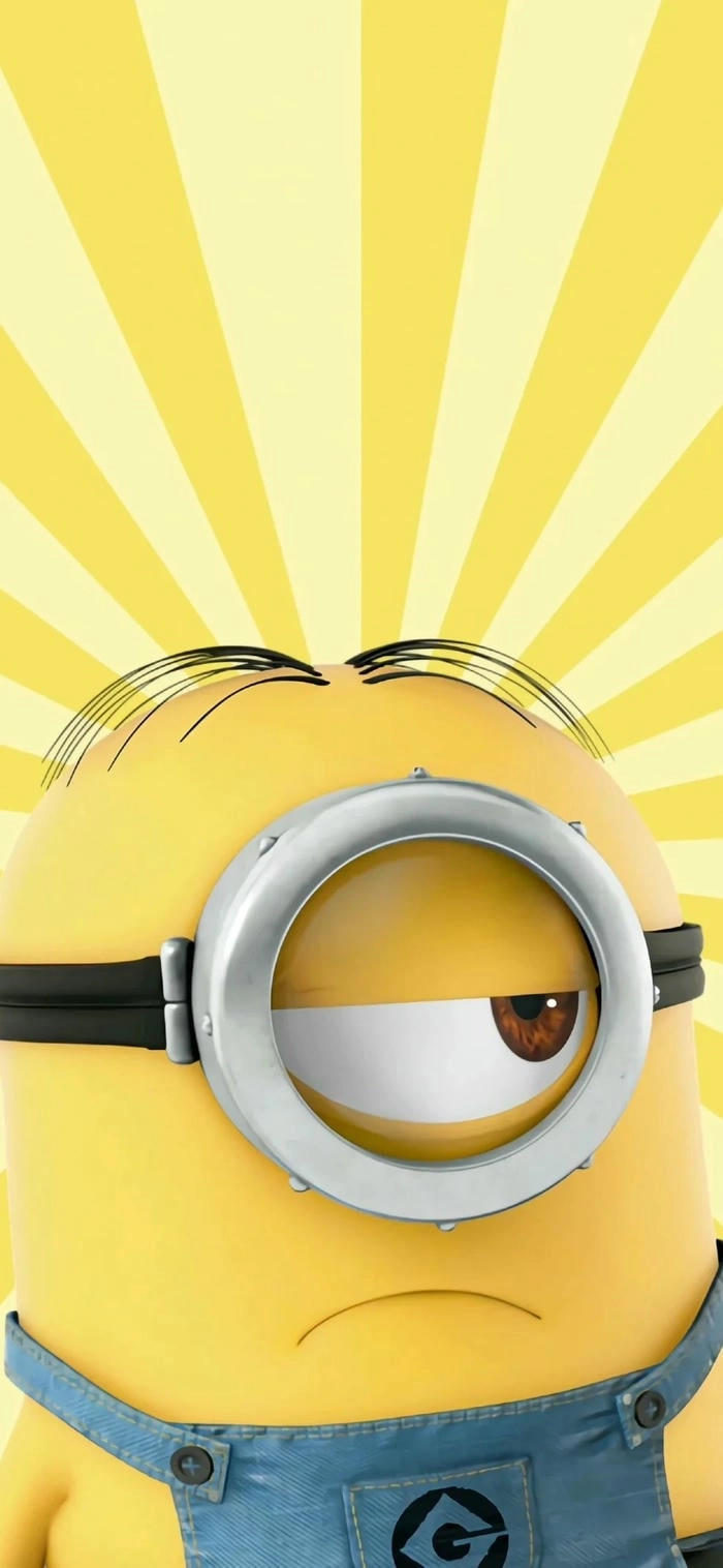 Hình nền Minion siêu dễ thương 4K