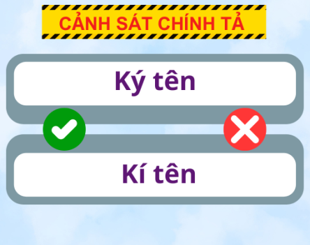 Ký tên hay kí tên? Phân tích cách viết đúng chính tả 