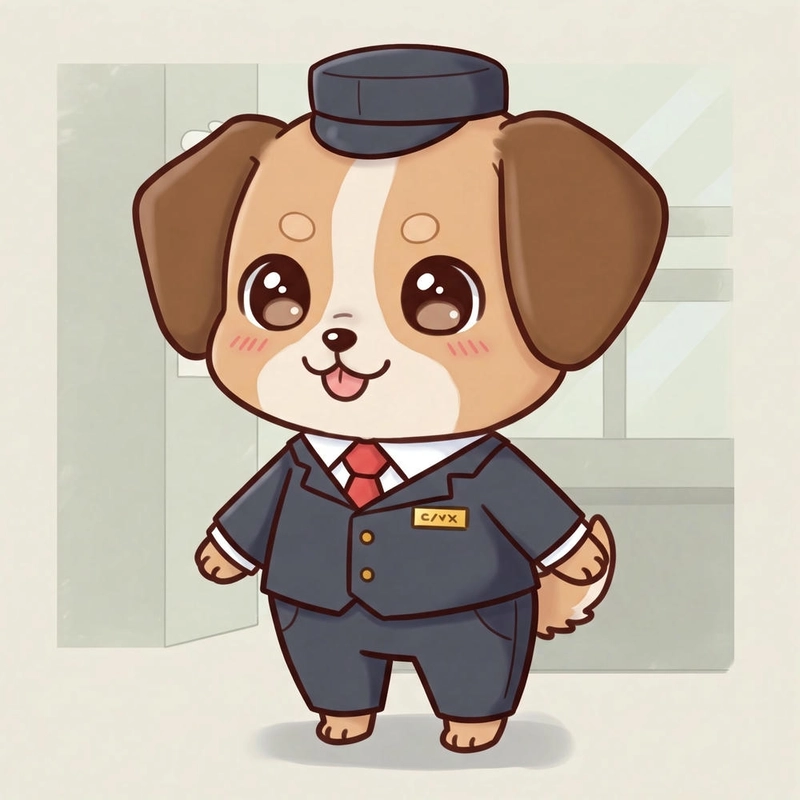 Con chó chibi vui nhộn