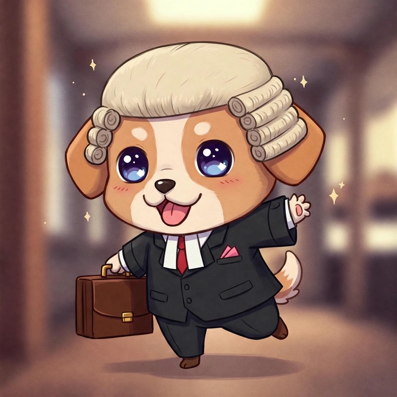 Chibi con chó dễ thương