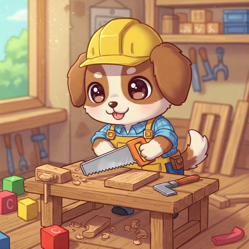 Hình ảnh chibi chó dễ thương