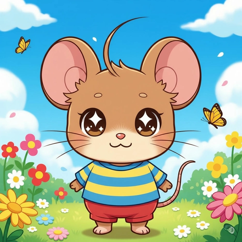 tý 12 con giáp chibi 