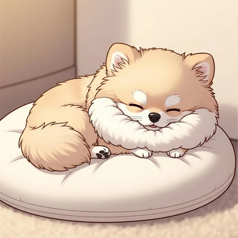 tuổi tuất 12 con giáp chibi 