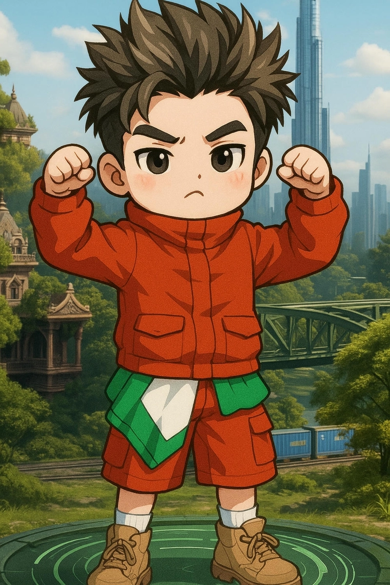 Rhyder chibi phiên bản cute