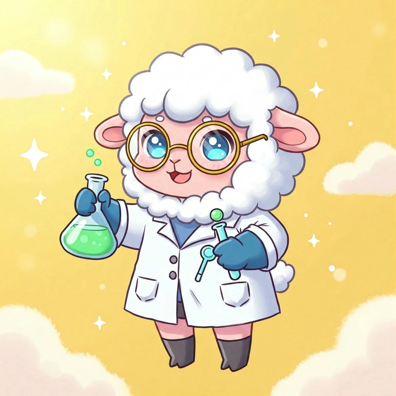 hình ảnh con cừu cute ngộ nghĩnh 