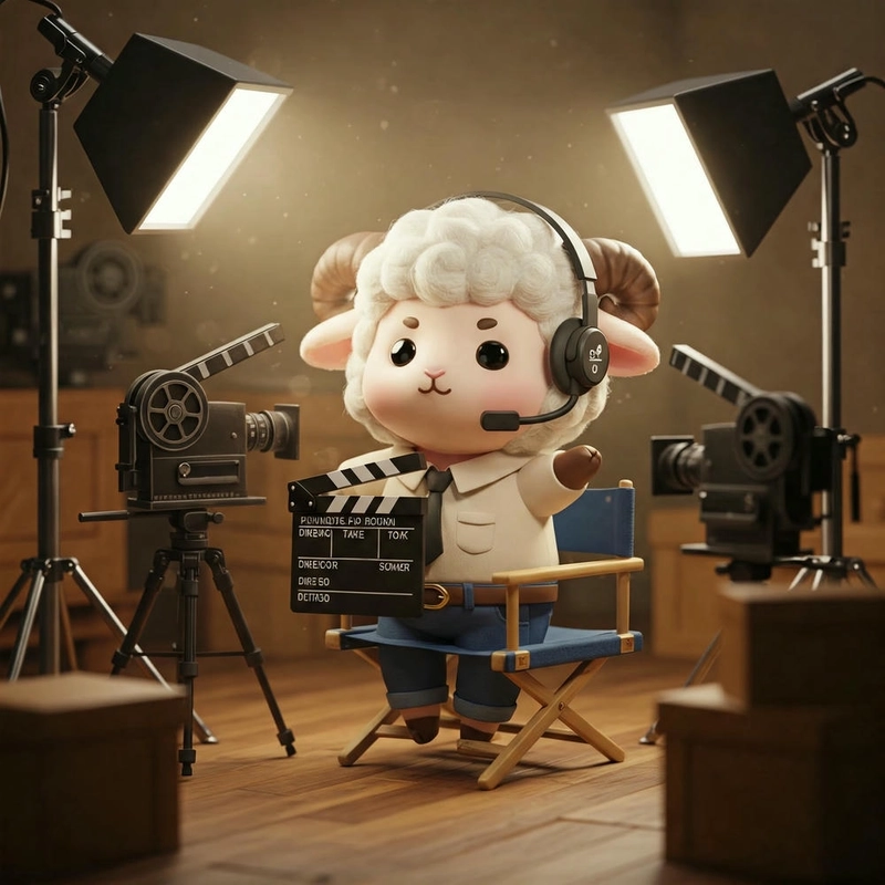 ảnh con cừu chibi đáng yêu nhất 