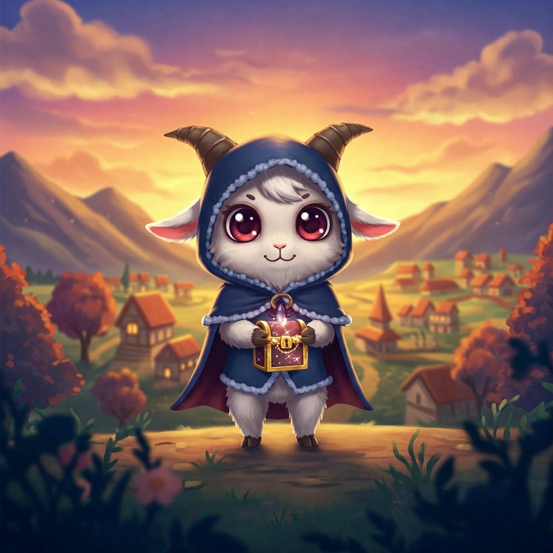 con dê chibi cute xinh xắn
