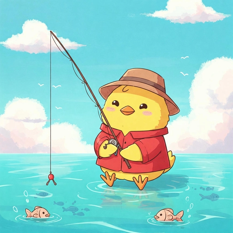 Ảnh gà chibi cute dễ thương 