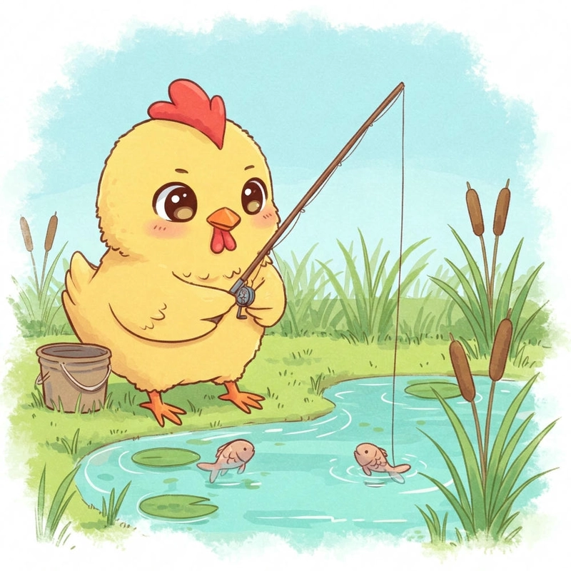 Avatar gà chibi độc đáo cute 