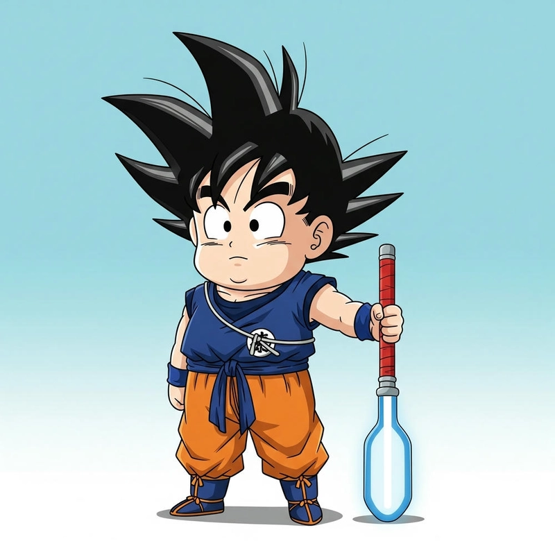 Goku phiên bản chibi