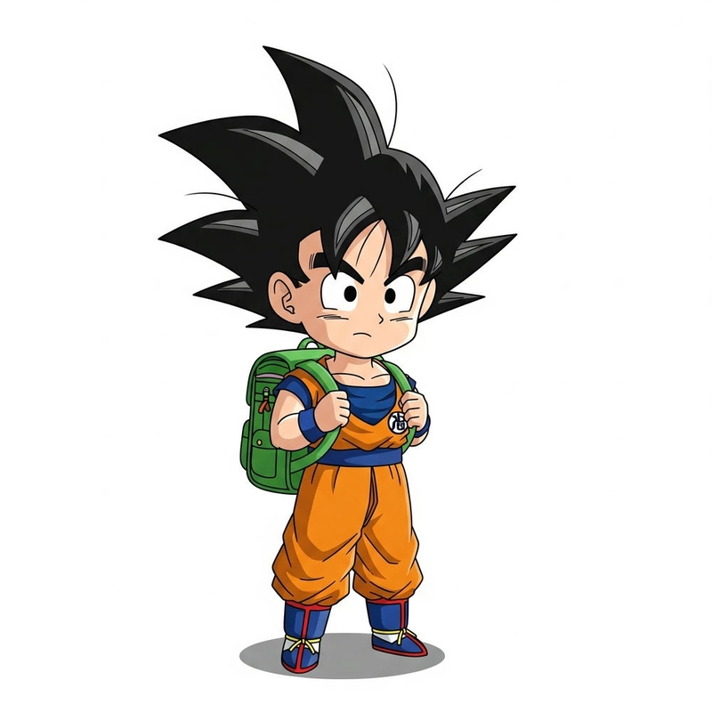 goku bản năng vô cực chibi