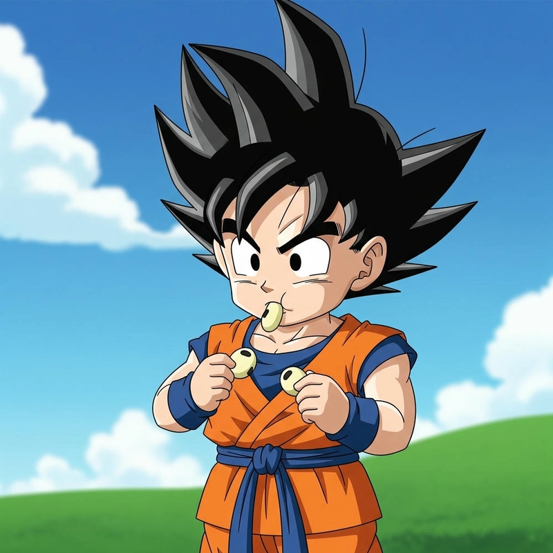 Goku chibi chất ngầu