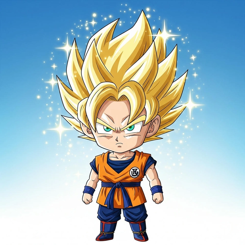 ảnh goku chibi 