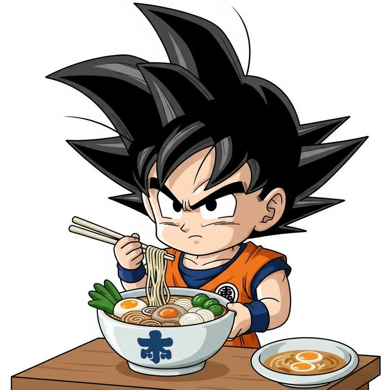Goku chibi anime Dragon Ball Z