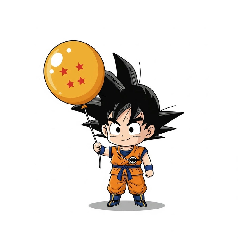 hình goku chibi
