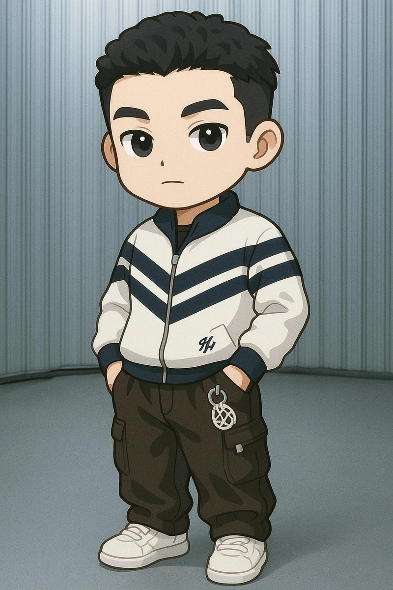 hiếu thứ hai chibi dễ mến