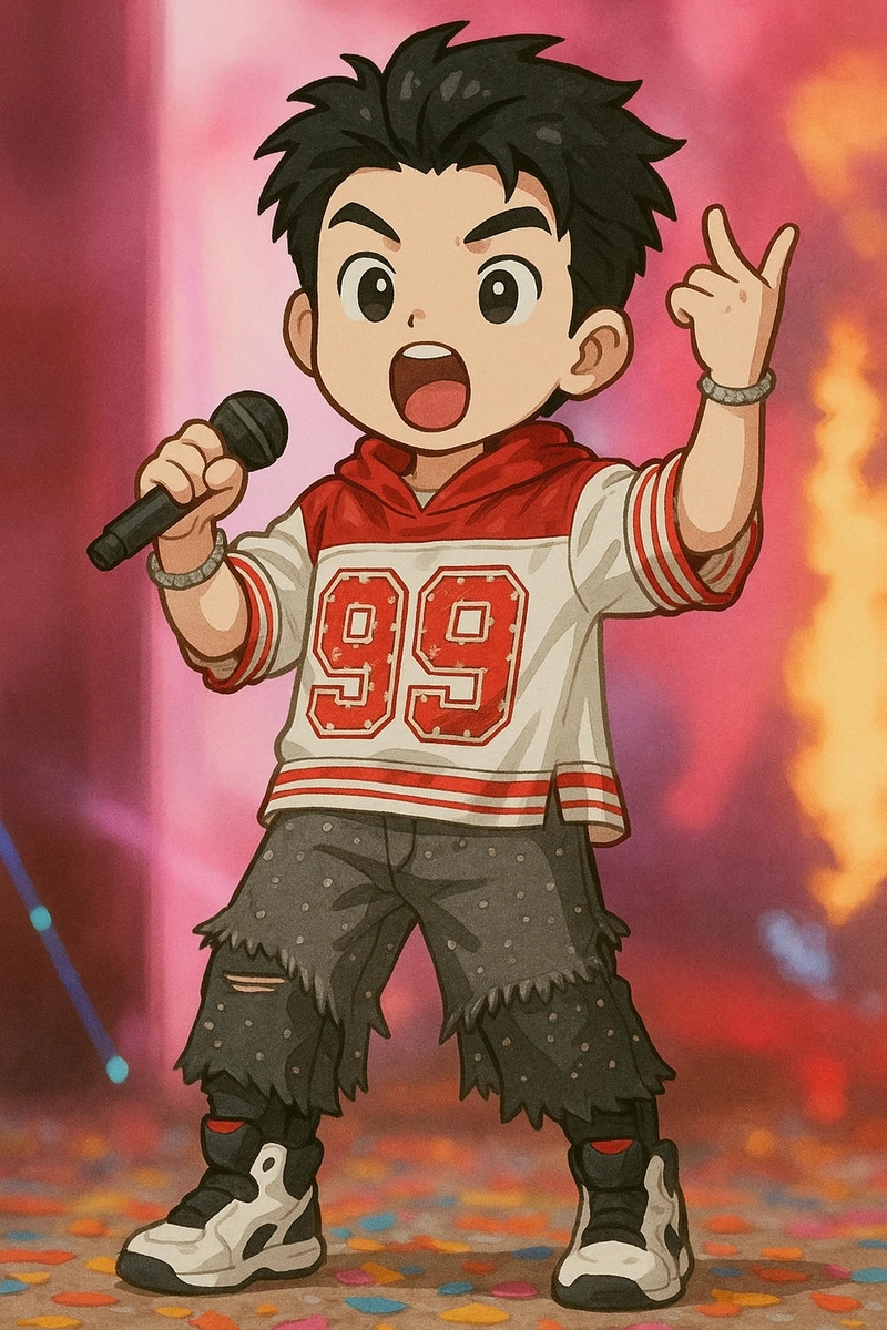 ảnh hiếu thứ hai chibi năng động
