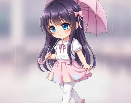 Bộ sưu tập ảnh chibi nữ cute dễ thương khiến bạn tan chảy 
