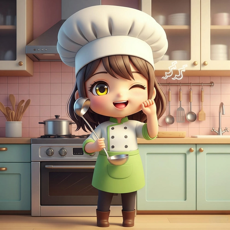 Hình nền điện thoại chibi nữ cute