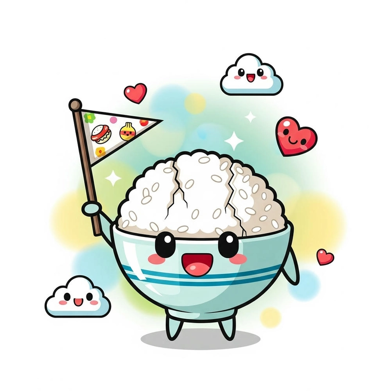 Đồ ăn chibi siêu đáng yêu