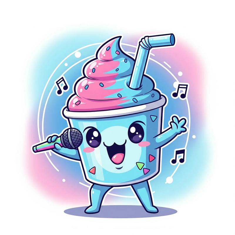 Ảnh đồ ăn chibi siêu dễ thương
