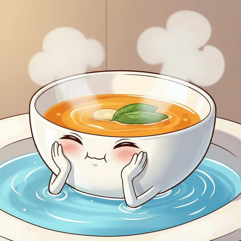 Hình ảnh món ăn vẽ kiểu chibi