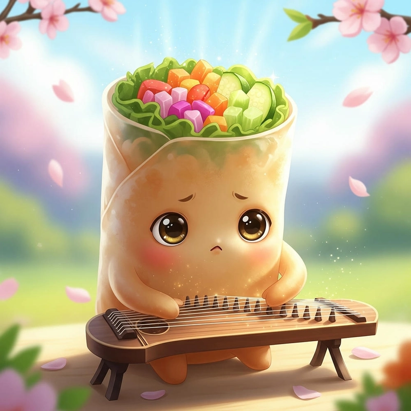 Chibi món ăn vặt cute