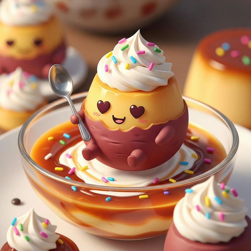 Hình ảnh chibi đồ ăn dễ thương