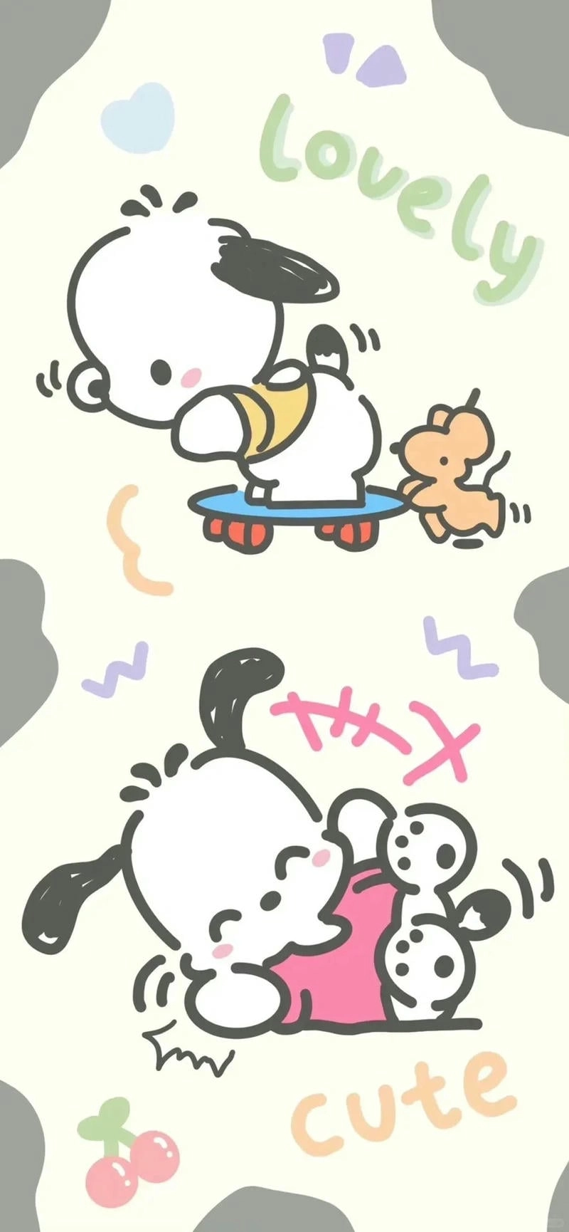 Hình nền Pochacco vui nhộn