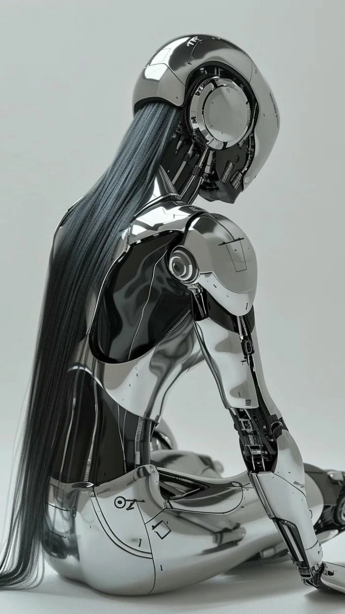 Hình nền robot AI công nghệ