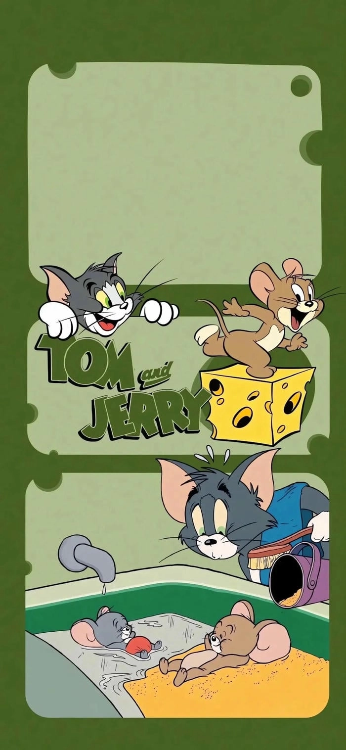 Background Tom và Jerry dễ thương