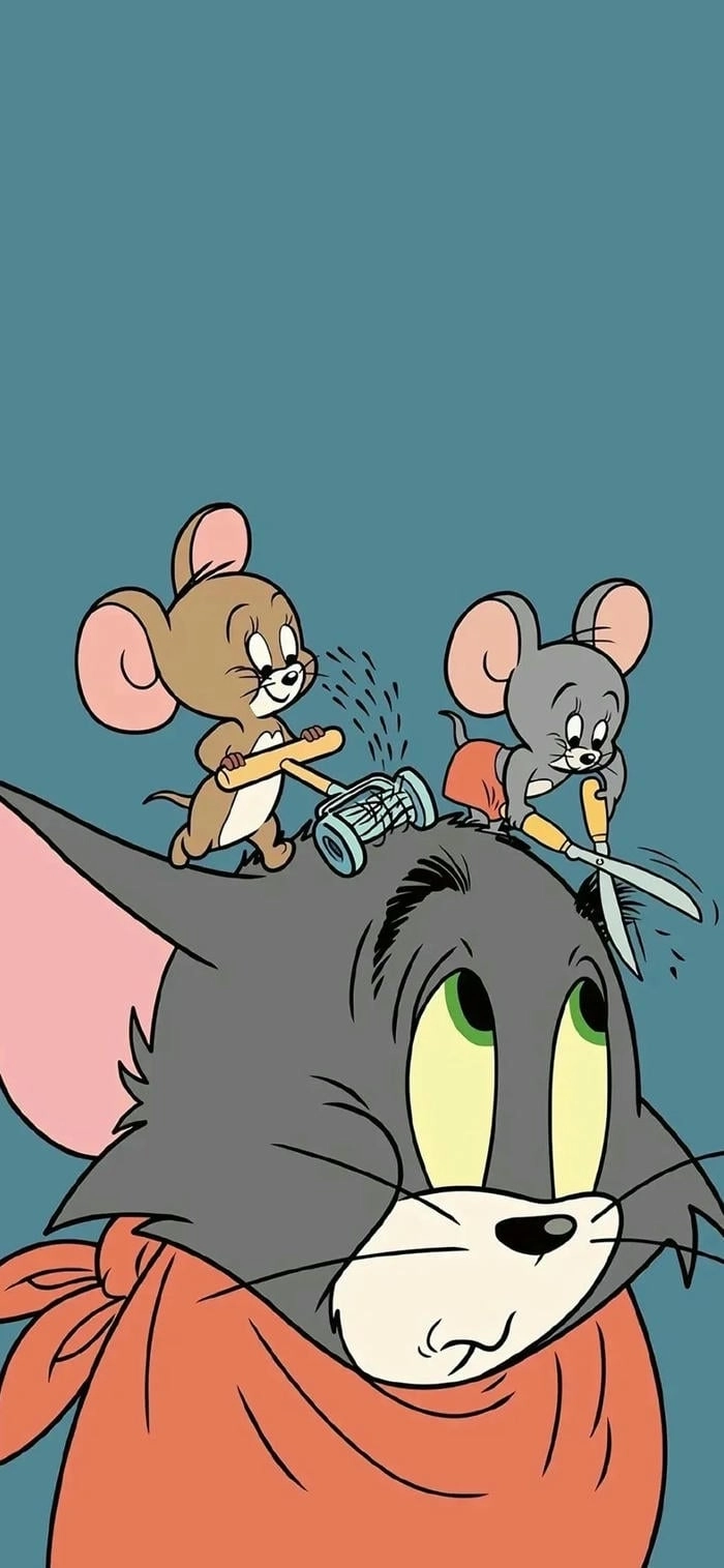 Hình nền dễ thương Tom và Jerry